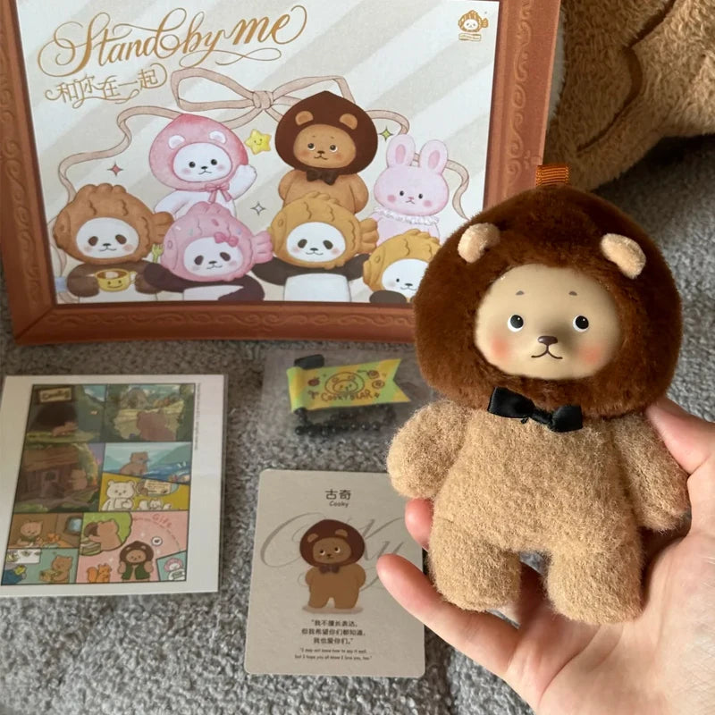 Panpan Stand By Me Series Plush Blind Box Cute Action Figure Surprise Box Customized Birthday Kids Mystery Pendant Keychain Toy