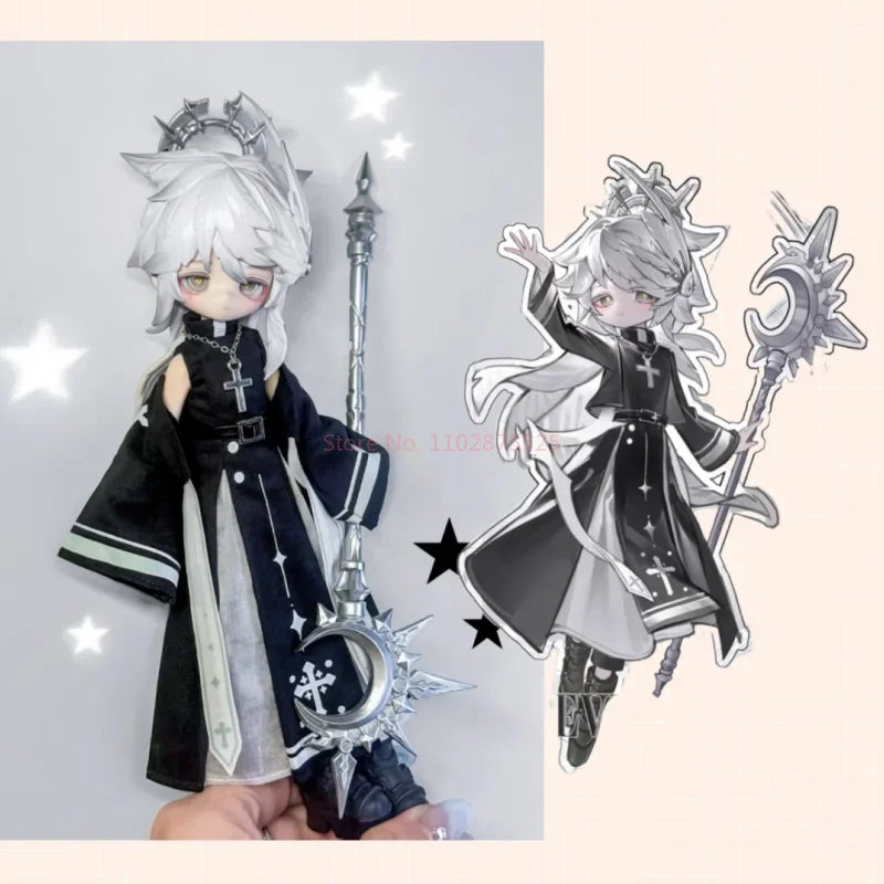 Original Inedible Doll Bjd Blind Box Lunar Lore Series 1/8 Joint Mobility Doll Anime Peripheral Ornament Toy Kids Birthday Gift