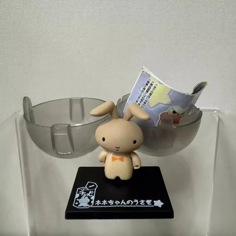 Hot Crayon Shin Chan Cartoon Character Mini Gashapon Figures Collectible Anime Desktop Decor Kid Toys Birthday Gift