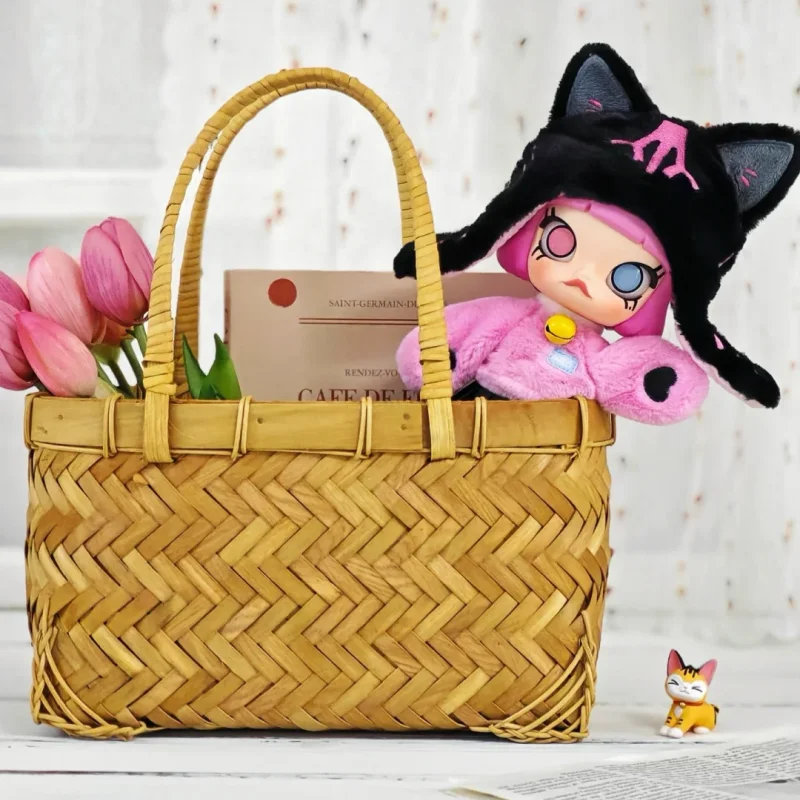In Stock POP MART Molly Peekaboo Series1/8 Mystery Box Action Doll Blind Box Home Ornaments Kids Trendy Special Gift
