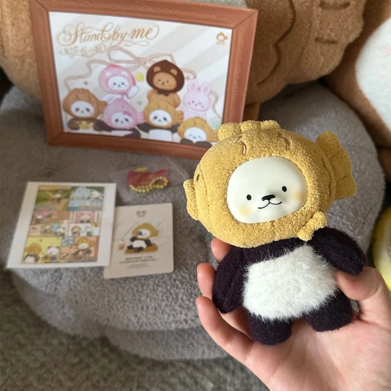 Panpan Stand By Me Series Plush Blind Box Cute Action Figure Surprise Box Customized Birthday Kids Mystery Pendant Keychain Toy