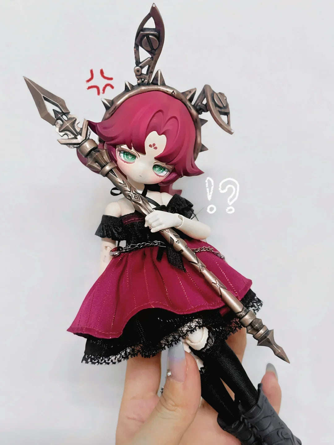 Original Inedible Doll Bjd Blind Box Lunar Lore Series 1/8 Joint Mobility Doll Anime Peripheral Ornament Toy Kids Birthday Gift