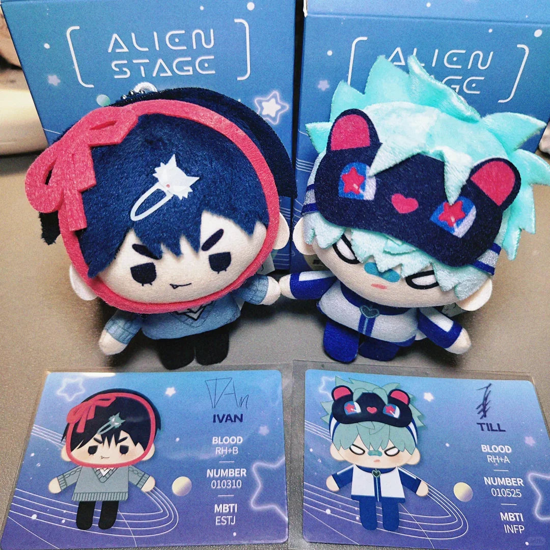 Genuine First Release Alien Stage Blind Box - Special-Shaped Plush Mini Doll Pendant Cute Birthday Gift Toy For Kids/Girls