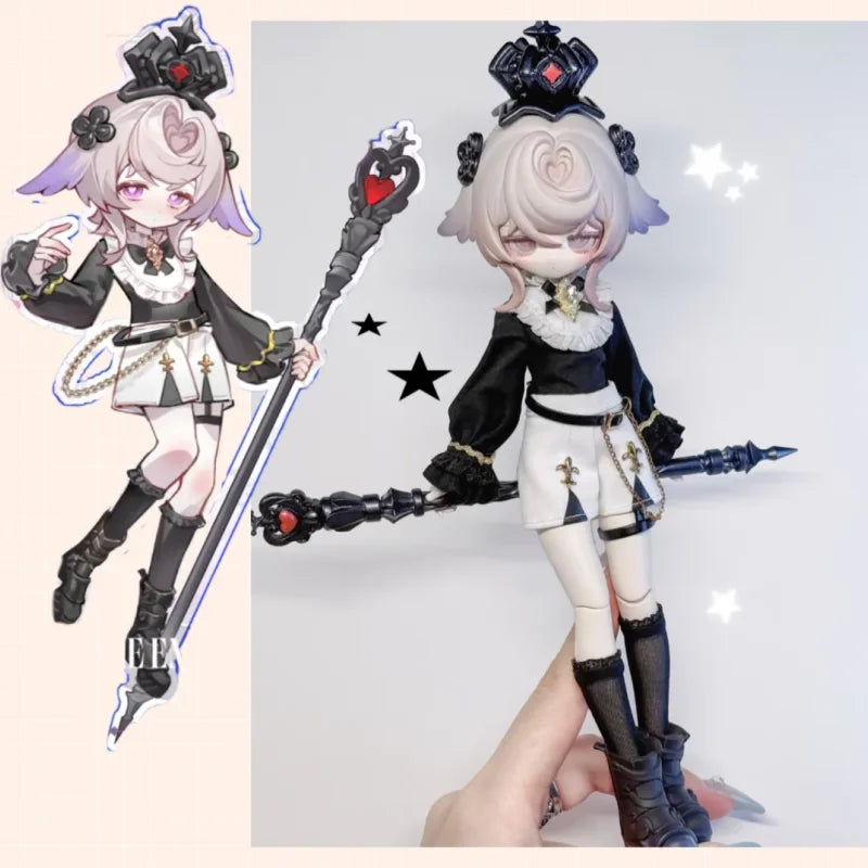 Original Inedible Doll Bjd Blind Box Lunar Lore Series 1/8 Joint Mobility Doll Anime Peripheral Ornament Toy Kids Birthday Gift