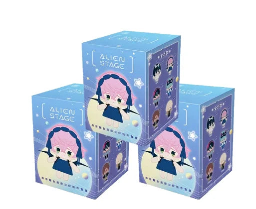 Genuine First Release Alien Stage Blind Box - Special-Shaped Plush Mini Doll Pendant Cute Birthday Gift Toy For Kids/Girls