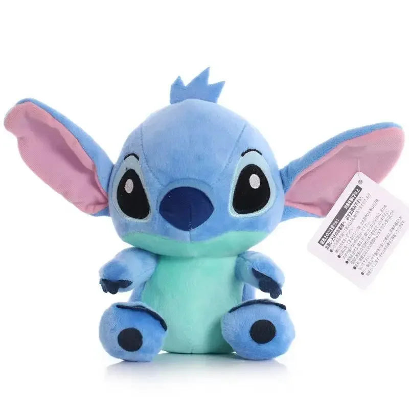 2025** 20cm Original Plush Stitch Baby Movie Cartoon Model Doll Children Action Figures Stuffed Toys Pendant Gifts