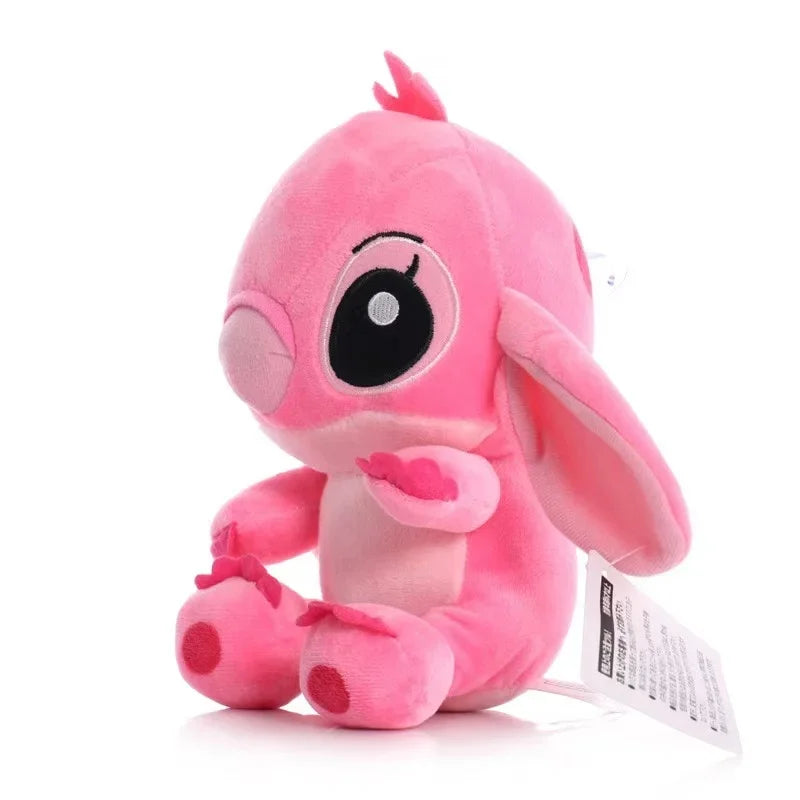 2025** 20cm Original Plush Stitch Baby Movie Cartoon Model Doll Children Action Figures Stuffed Toys Pendant Gifts