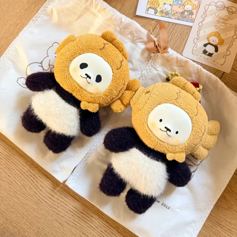 Panpan Stand By Me Series Plush Blind Box Cute Action Figure Surprise Box Customized Birthday Kids Mystery Pendant Keychain Toy